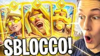 TROPPA FORTUNA...SBLOCCO IL MIO EROE GRATIS! | CLASH ROYALE ITA