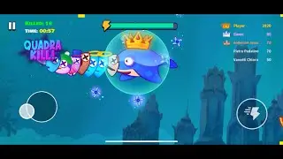FISH IO - HUNGRY FISH : BOSS KILLED - ALL ROUND GAMEPLAY