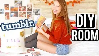 DIY Tumblr Room Decor + Fall Life Hacks! | Meredith Foster