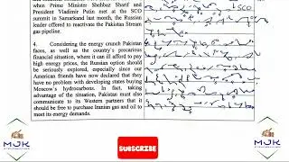 #396 :: Shorthand Dictation 100 wpm in English By MJK Stenographer
