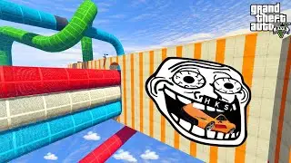 0.001% People Can Complete This Troll Race | GTA V
