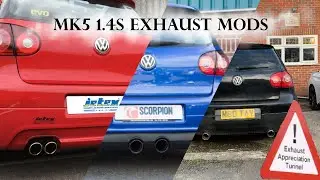 MK5 Golf 1.4s Exhaust (All the mods you can do) PT. 1