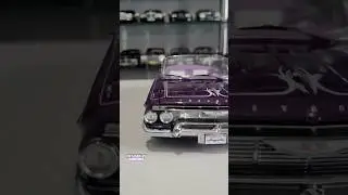 1/18 Scale Chevy 1961 Impala Lowrider Diecast Model Car by Sunstar #music #rap #diecast #modelcar