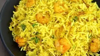 Prawns Pulao Recipe||Jhinga Pulao recipe||The Cook Show
