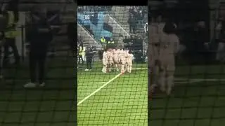 Sancho celebration vs Djurgaarden