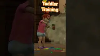 😭Two toddlers at one time can be tough in the Sims 4