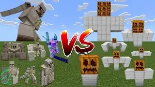 All Iron Golems vs All Iron Golems