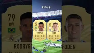 RODRYGO X FODEN EVOLUTION CARD ON FIFA #fifa #eafc25