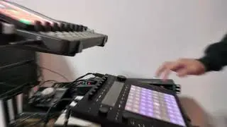 Mini techno jam - Ableton Push 3 and Launchpad mini