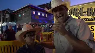 Some of the Bulls on the Beach Contestants at the World Famous Flora-Bama!