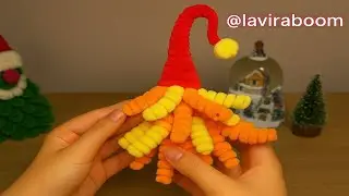 DIY Cozy Pipe Cleaner Christmas Decor 🎄 | Handmade Festive Aesthetic
