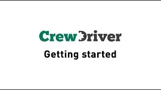 CrewDriver App - Setup your account