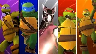 Splinter And Nick Turtles (Leo,Donnie,Raph,Mikey) | Teenage Mutant Ninja Turtles Legends 