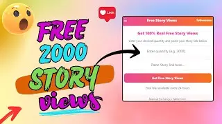 Instagram Story views kaise badhaye | Free Instagram Story Views 2025!