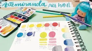 ArteMiranda Art Haul | New Roman Szmal Watercolours, Derwent Inktense & more!
