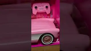 Unboxing Barbie The Movie Corvette!