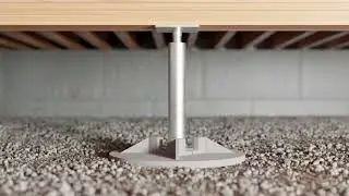 Power Post Support Jack | Crawl Space Stabilizer | Nash Distribution