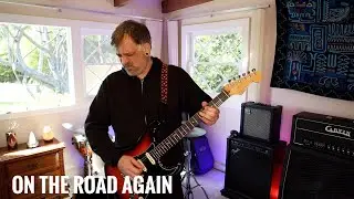ON THE ROAD AGAIN by Willie Nelson - Guitar Melody Cover by Adam howe