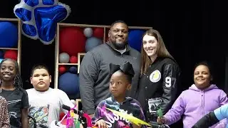 Local NFL player Andrew Billings gives back to community