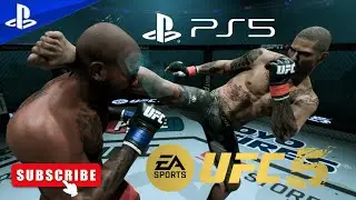 UFC 5 - ALEX PEREIRA VS KHALIL ROUNTREE- Gameplay - PS5