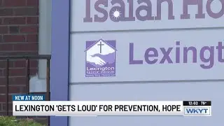 Lex Get Loud campaign makes noise to prevent gun violence