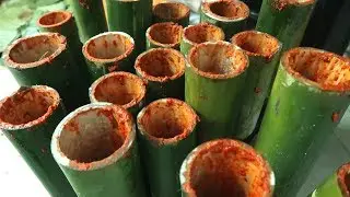 How to Make Bamboo Chicken | Process of Bamboo Chicken | Refresh Point | Rajahmundry