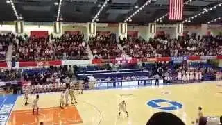 Clarkstown South's victory shot over Arlington.