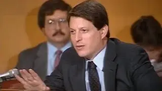 Al Gore | Climate Change | Senate Hearing 1985 | Carbon crisis