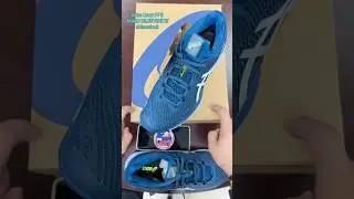 Asics Court FF3 &lsquo;MAKO BLUE WHITE&rsquo; #closerlook #unboxing #asicstennis #courtff3 #tennisshoes