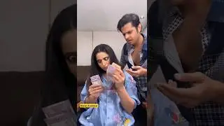 Aishwarya Sharma and Neil Bhatt funny reels 😂 gum hai kisi ke pyar mein funny masti #comedy #ghkkpm