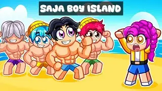 Rumi Found A SAJA BOYS ONLY Island in Roblox! (Kpop Demon Hunters)