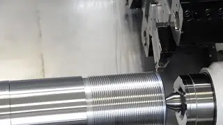 SLANT TURN 550 Thread Speed Override Demonstration