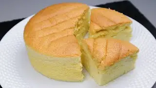 তুলার মতো নরম জাপানিজ কটন স্পঞ্জ কেক | Japanese Cotton Sponge Cake | Cotton Soft Sponge cake