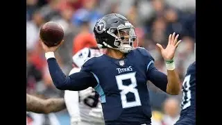Marcus Mariota Tennessee Titans Film review vs Patriots