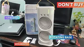 In-Depth Review: Dual Spray Fan (Mini Cooler) Returned After 1 Day