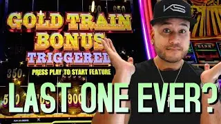 Last GOLD Train recorded on Railroad Riches? $37.50 MAX BET 10cent denom: El Cortez - Las Vegas, NV