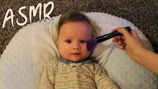 Gentle Baby ASMR | Brushes, Sponges & Soft Massage 🤍