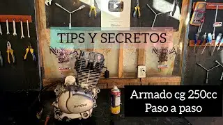 Ensamble COMPLETO Motor Cg250cc /Paso a paso  [Armado a MI MANERA]
