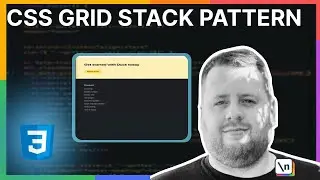 Crafting the Stack Design Pattern with CSS Grid with Travis Waith-Mair, Bedrock Primitives Creator
