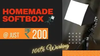 How To Make SoftBox at Home | Cheapest SoftBox | Card Board Light Diffuser | Best Lighting Setup