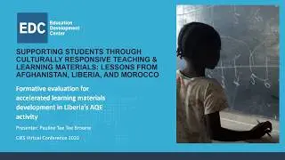 Supporting Students Through Culturally Responsive Teaching and Learning Materials
