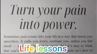 Turn Pain into Power | Easy English Reading & Speaking Practice for Beginners | Hindi Support
