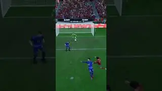 GOAL WENT THROUGH THE GOALKEEPER? #eafc #fc24 #viral #eafc2024