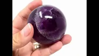 Purple Fluorite Crystal Sphere Ref. 20764