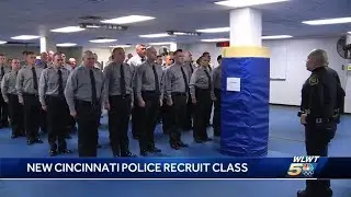 Cincinnati Police Department welcomes newest recruits