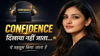CONFIDENCE दिखाया नहीं जाता | असली Self-Confidence कैसे बनता है?  || #hindiaudiobook
