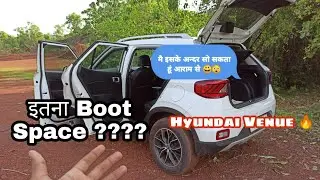 Hyundai Venue को बना दिया Van 😀 कैसे करे Rear Seat Fold ? 🤔 देखलो कितना space है ?😲