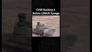 Cv90 firing the bofors cannon #cv90 #bofors #shorts #youtubeshort