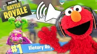Voice Trolling On Fortnite | Elmo Voice Impressions | Baldis Basics Cameo