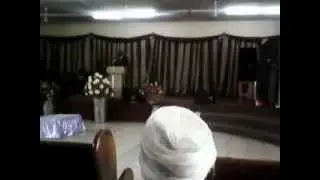 Pastor  Chali.displacement prayer going to the graveyard,our beloved reveland Chintu.19/11/12